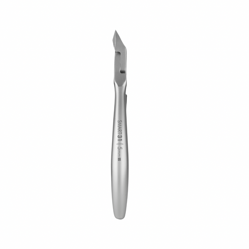 Staleks Precise Cuticle Nippers with 5mm blade for professional nail care.