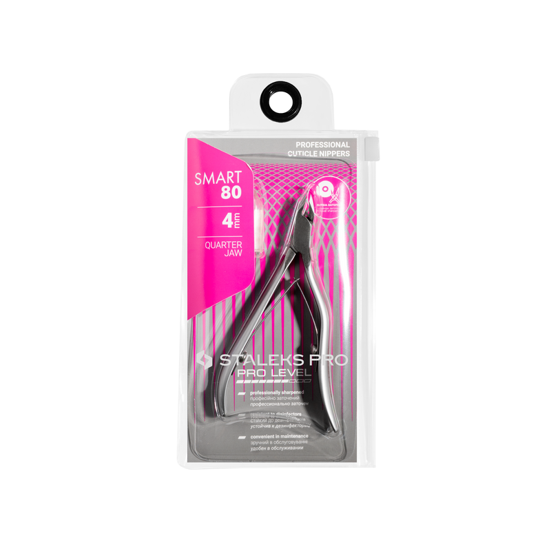High-quality Staleks nippers ensuring precise and comfortable manicures.
