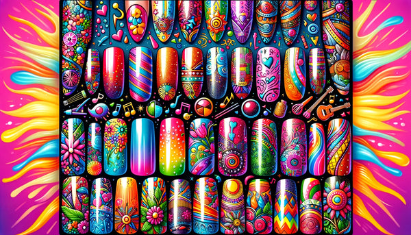 Festival Fever: Nail Art Ideas for Music and Fun in the Sun | Miss Dolla