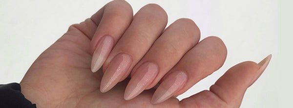 Natural nails with base