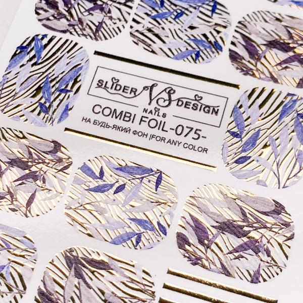 vs combi foil 075 nail film from the best nail brand UK Miss Dolla