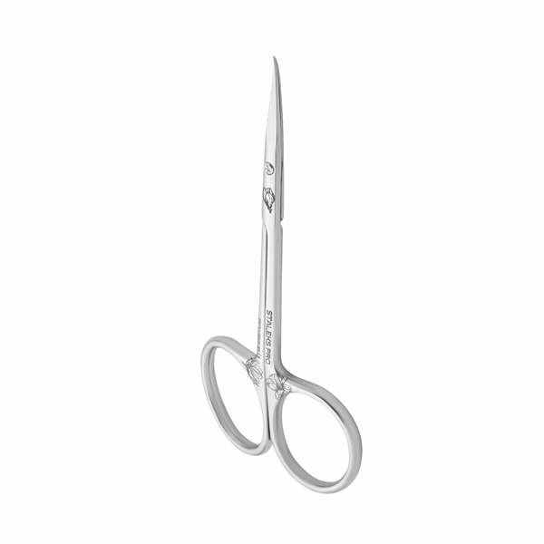 Staleks cuticle scissors with hook EXCLUSIVE 21 magnolia Type 1 SX-21/1M