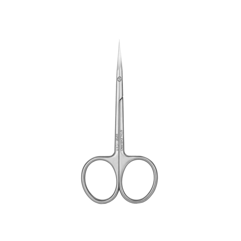 Precision-engineered left-handed cuticle scissors by Staleks.