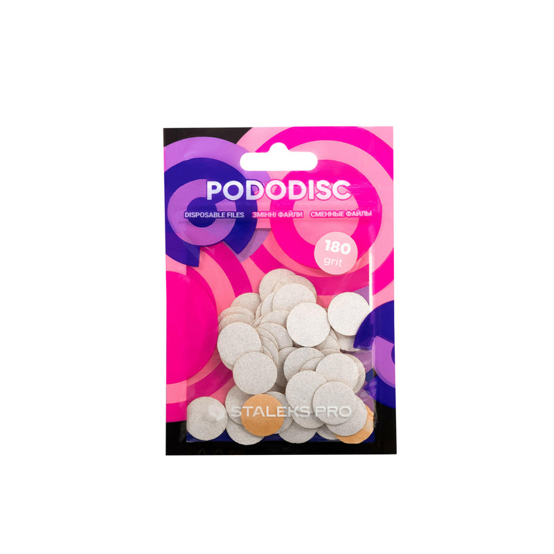 Staleks white refill pads for pedicure disc PODODISC STALEKS PRO S (50 pc) PDF-15